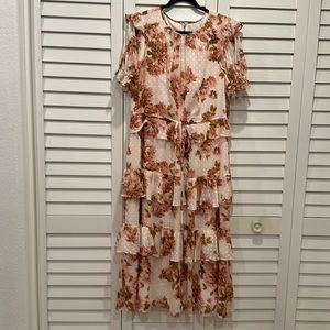 Rachel Parcell Toe Waist Midi Dress